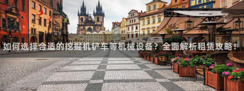 杏盛平台登陆地址：如何选择合适的挖掘机铲车等机械设备？全面解析租赁攻略！