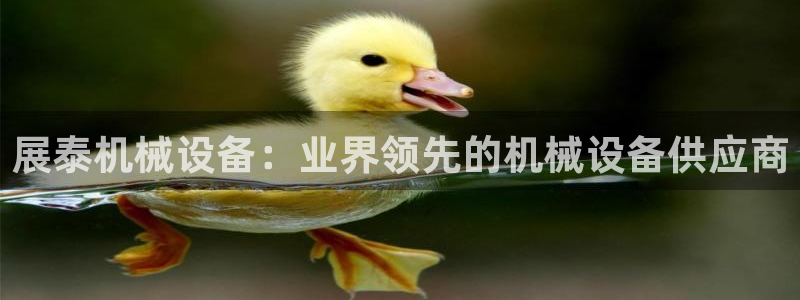 杏盛官网登录：展泰机械设备：业界领先的机械设备供应商